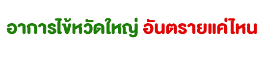 อาการไข้หวัดใหญ่