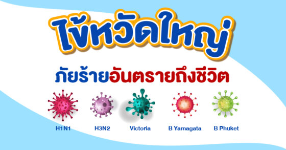 ไข้หวัดใหญ่ ภัยร้ายอันตรายถึงชีวิต