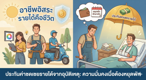 ประกันค่าชดเชยรายได้จากอุบัติเหตุ